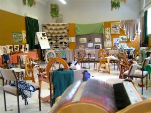 workshop at Knuston Hall