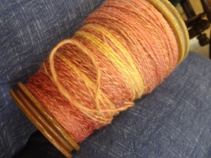Yvonne's sock yarn - merino, silk and ...?