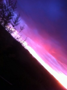 amazing sunset photo by Bronwyn