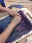 Blending purples on GF Blending Board