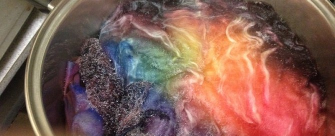 dyeing with complementary colours