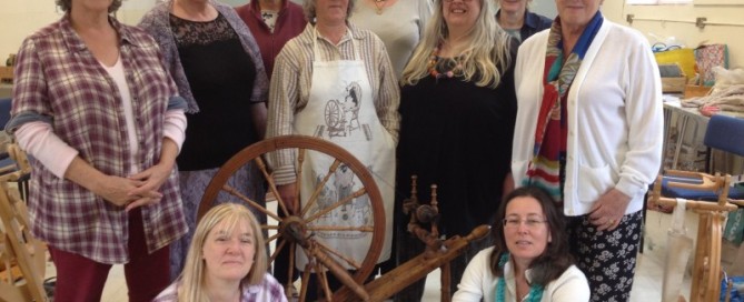 Spinning retreat at knuston hall